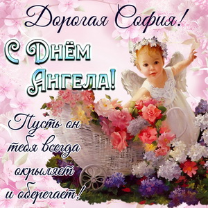Добрая открытка на День Ангела Софии