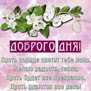 Пусть солнце светит тебе ясно